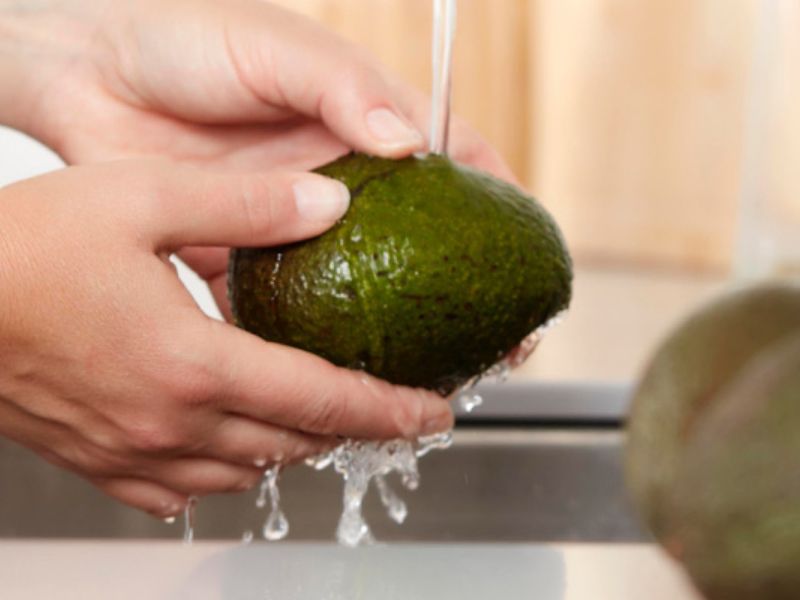 切る前の下準備