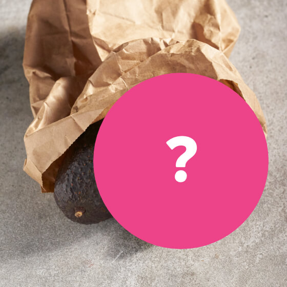 イメージ画像：どのフルーツと一緒に保存すると早く熟れる？