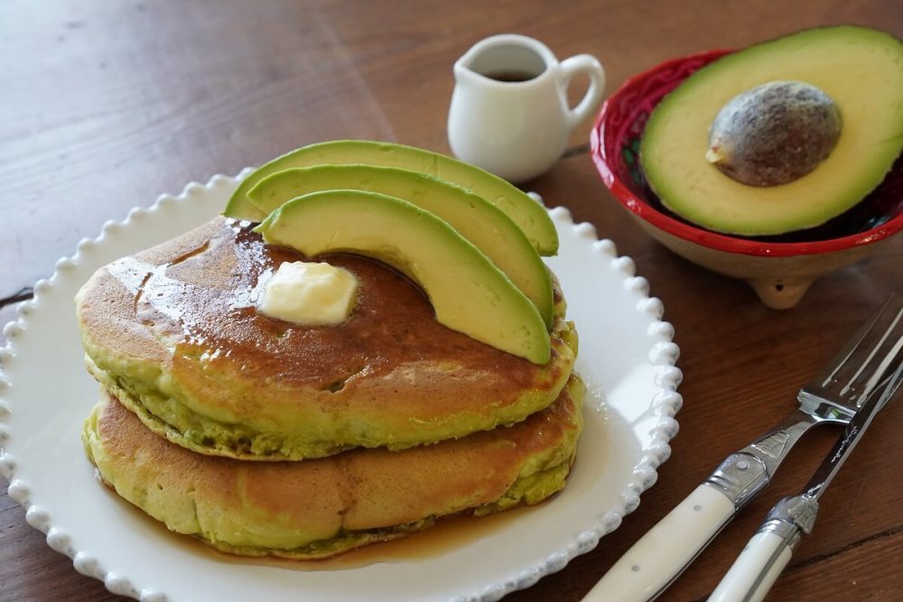 アボカドでしっとり濃厚パンケーキ