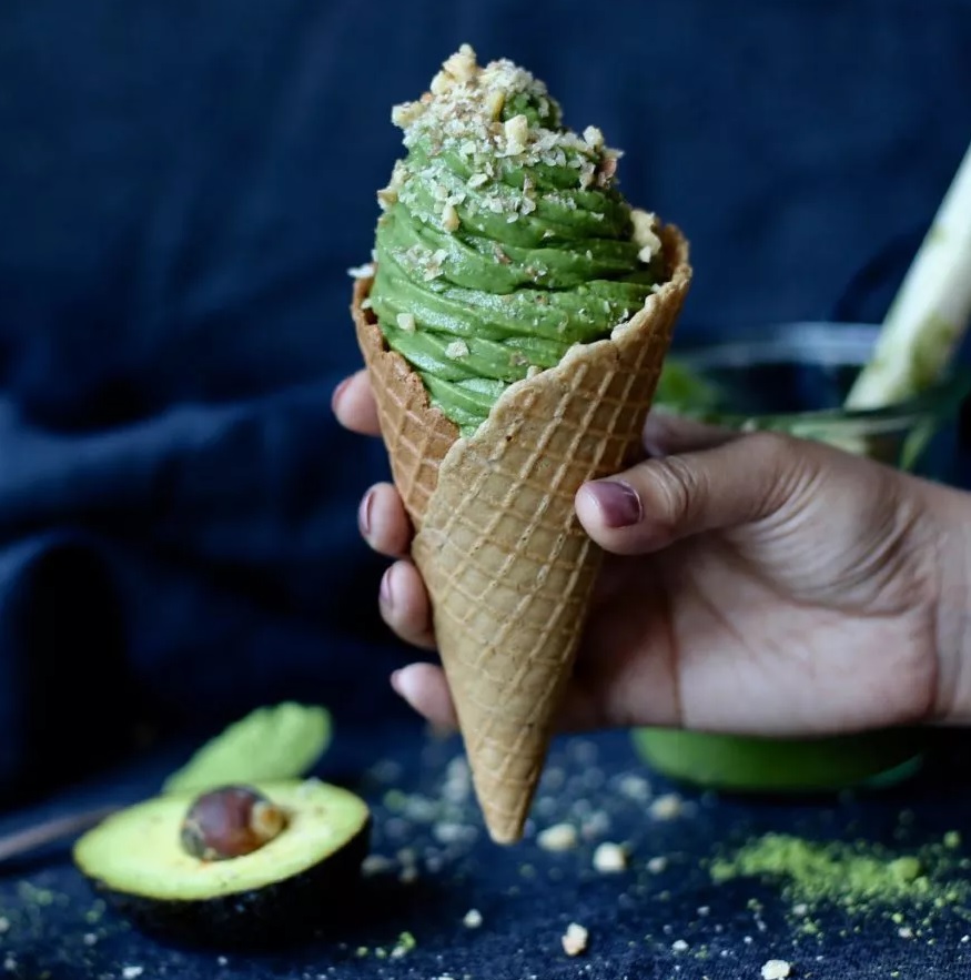 抹茶とアボカドの”ナイス”クリーム