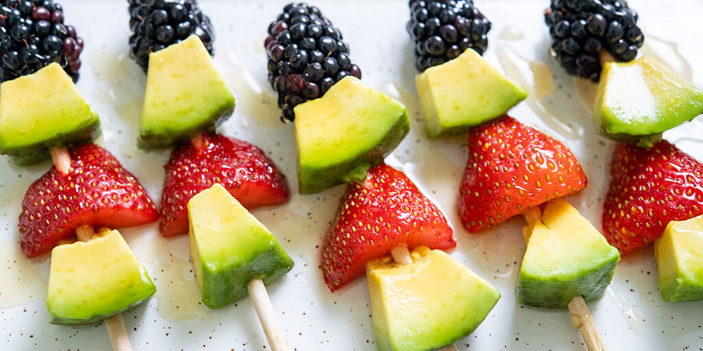 締めのデザートはキュート＆ヘルシーに 