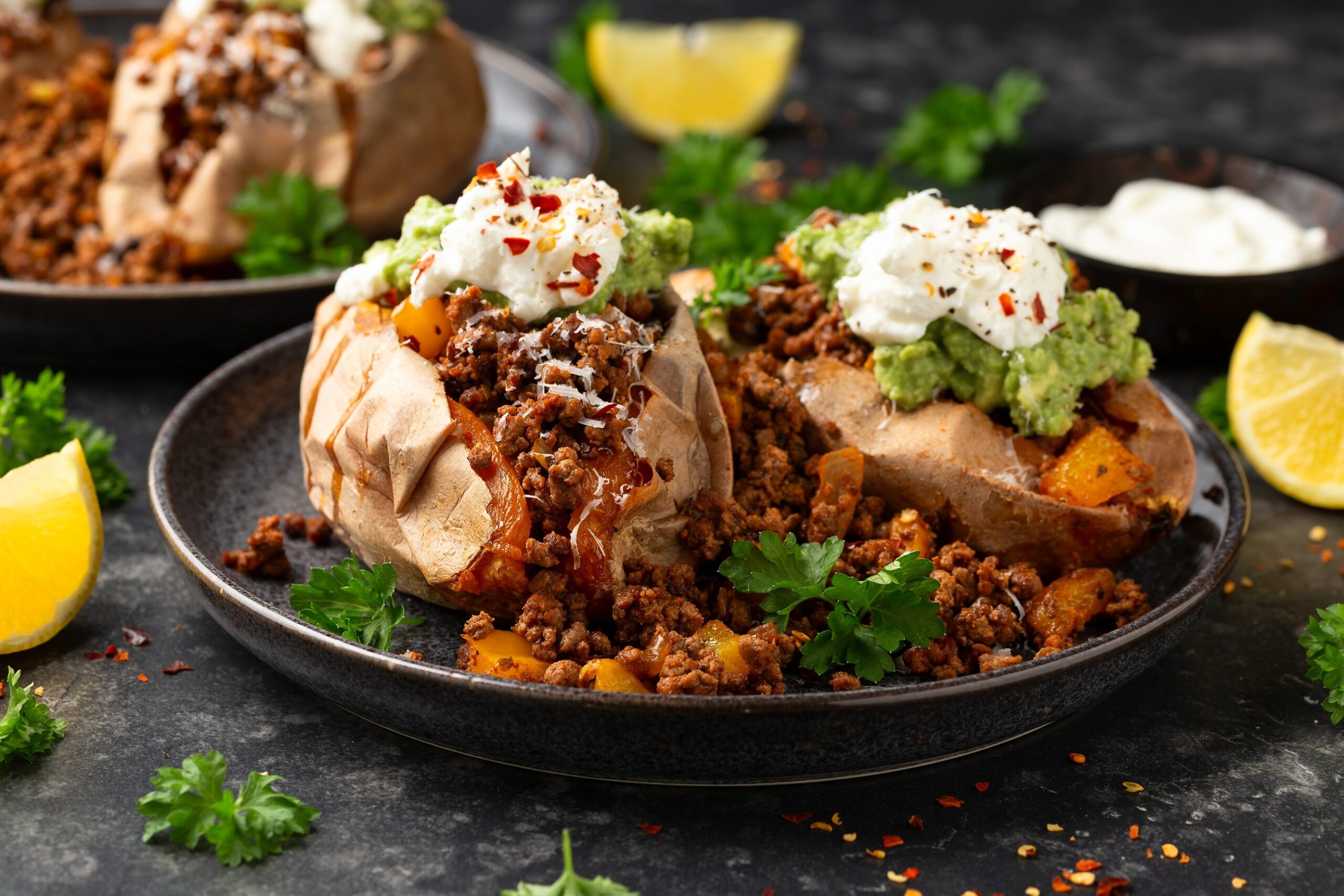 トルティーヤの代わりにサツマイモでも