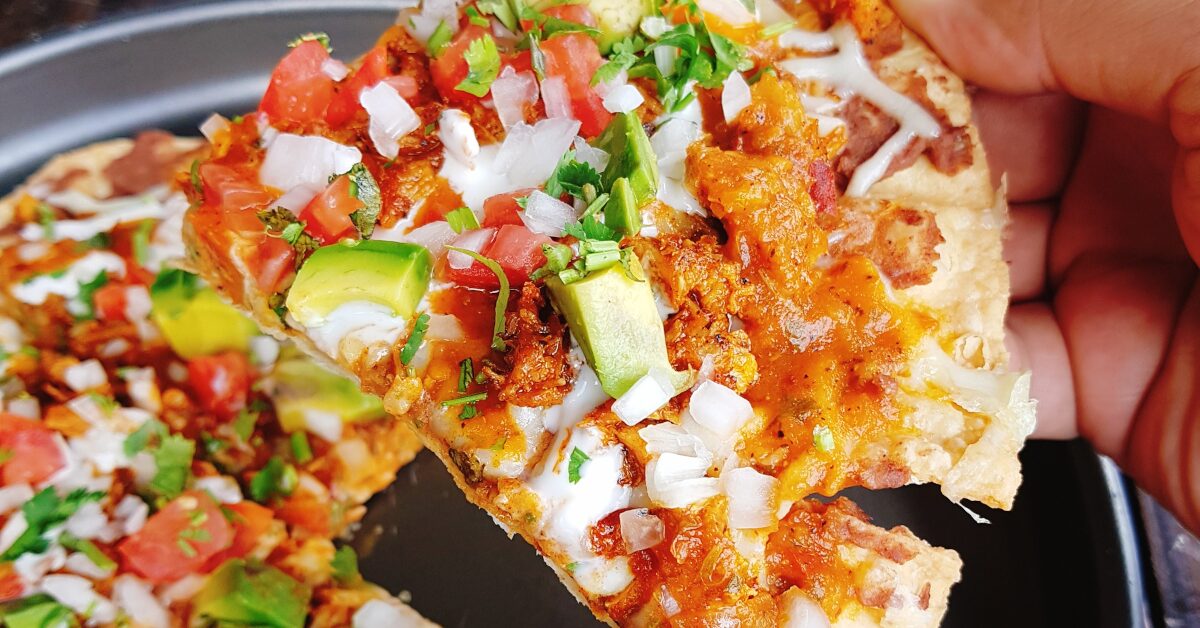 これぞメキシカンピザ！タコス風ピザ 