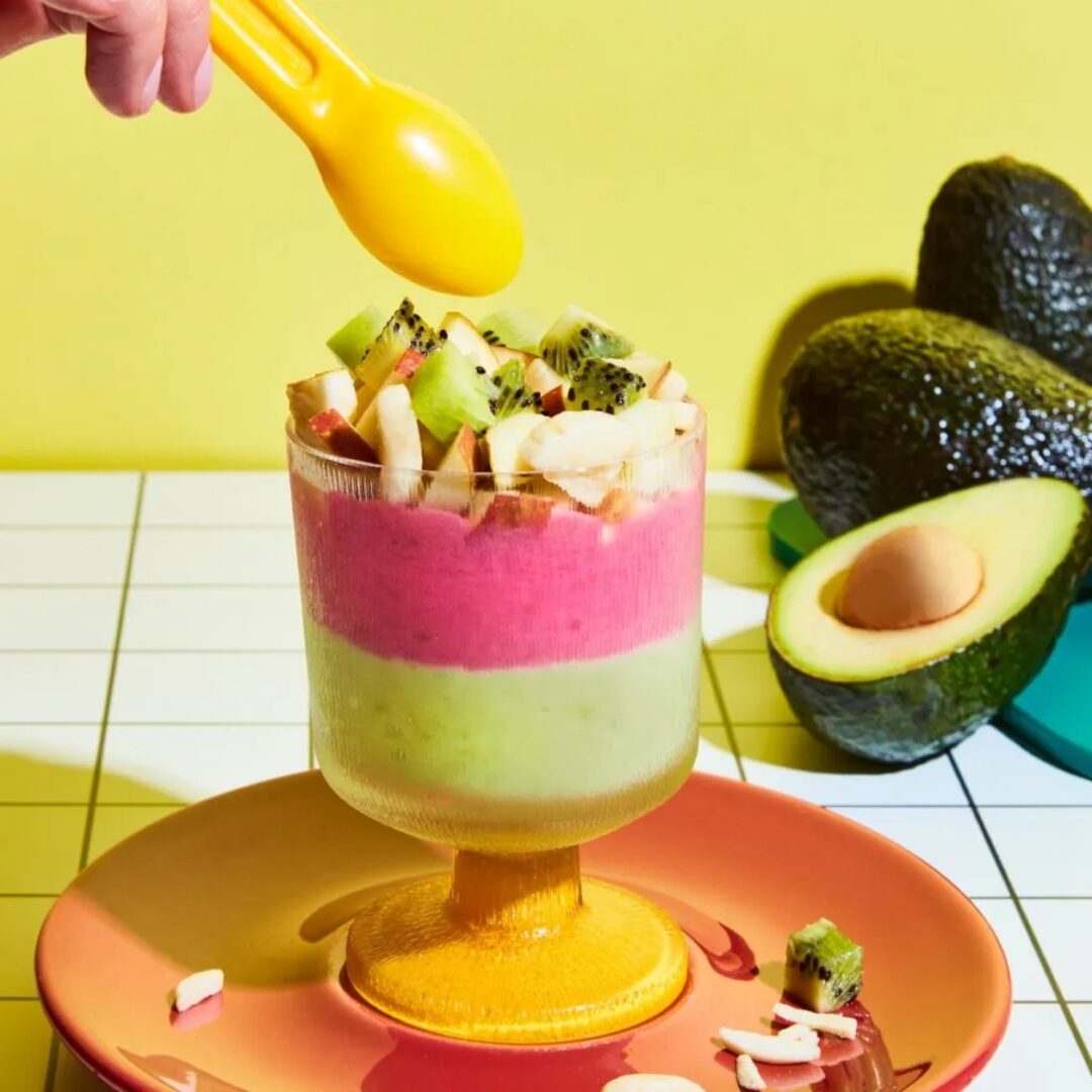 3. アボカド・フルーツ・プリン  