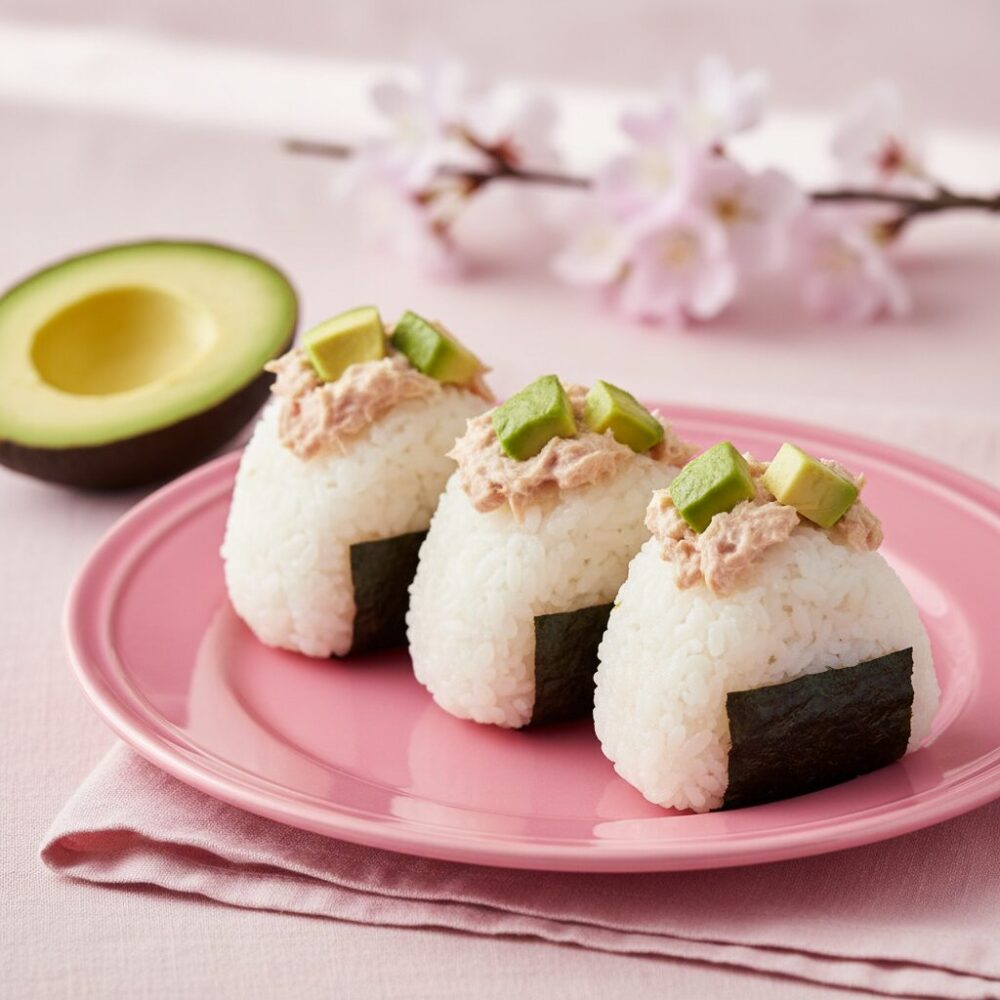 アボカドとツナのおにぎり
